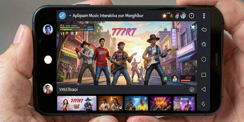 Tampilan dari gameplay 777RT yang dinamis dan interaktif.