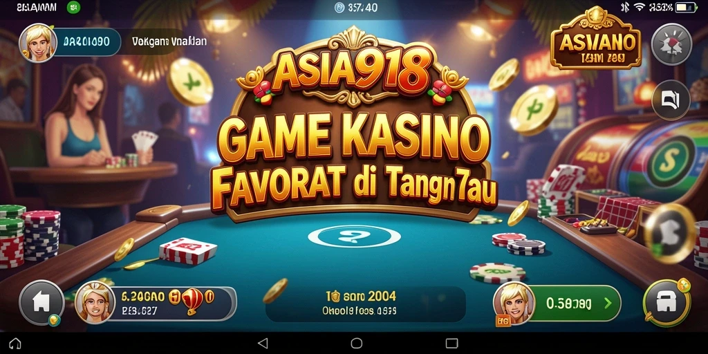 Tampilan gameplay menarik dari ASIA918 dengan berbagai pilihan permainan Kasino.