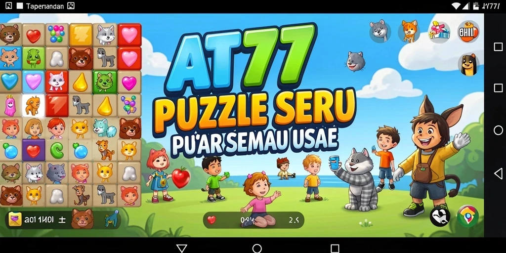 Tampilan gameplay <strong>AT777</strong> yang menakjubkan dan penuh tantangan.