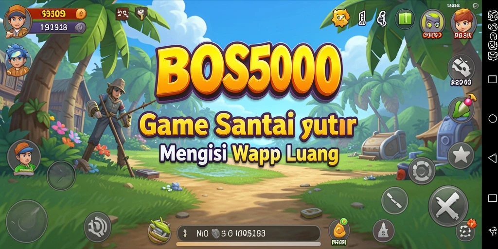 Tampilan gameplay BOS5000 yang seru dan menarik.