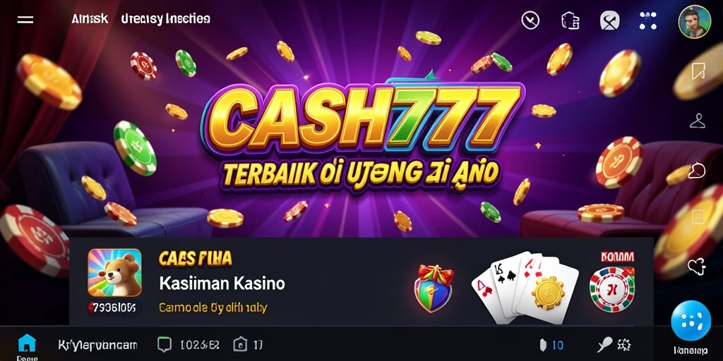Tampilan gameplay Kasino menarik dari CASH777.