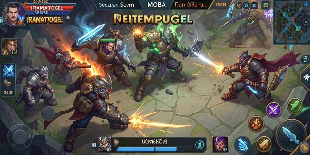Gameplay seru dan kompetitif dalam IRAMATOGEL.
