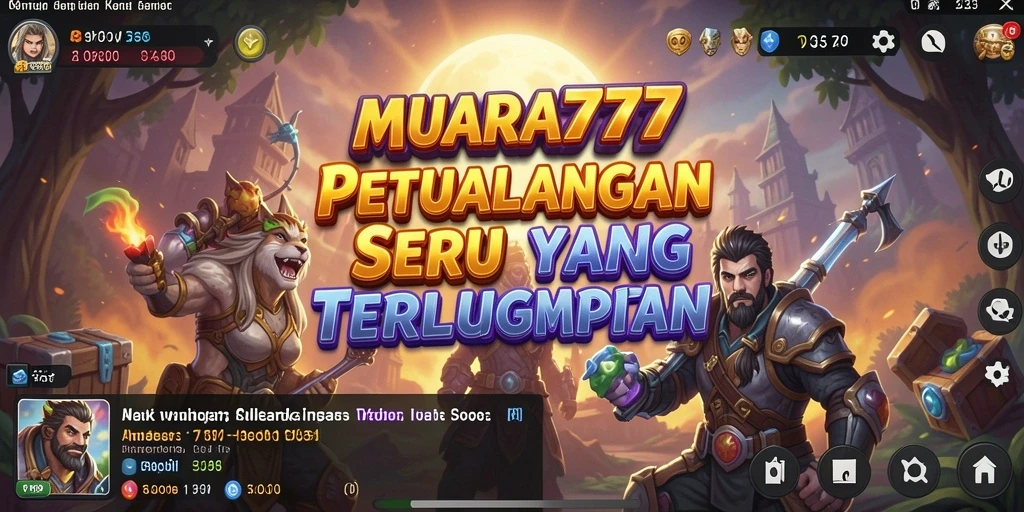 Tampilan gameplay menakjubkan dari MUARA777 yang penuh petualangan.
