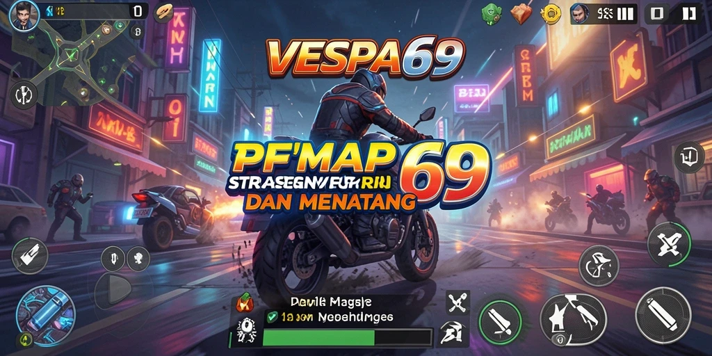 Tampilan layar gameplay VESPA69 yang menegangkan dan penuh strategi.